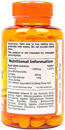 Holland and Barrett Vitamin C with Rose Hip Review