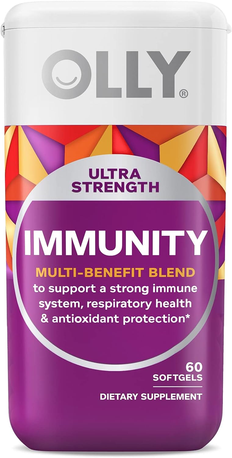 OLLY Ultra Strength Immunity Softgels Review